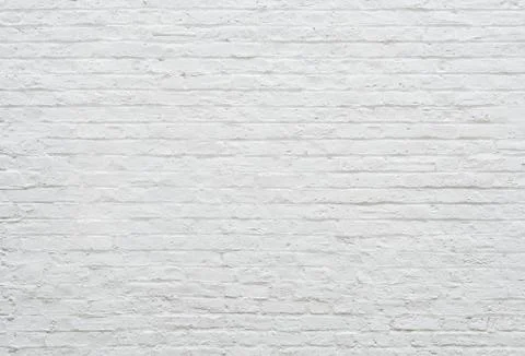 White brick wall texture Foto stock