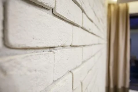 White brick wall, Texture Stock Photos