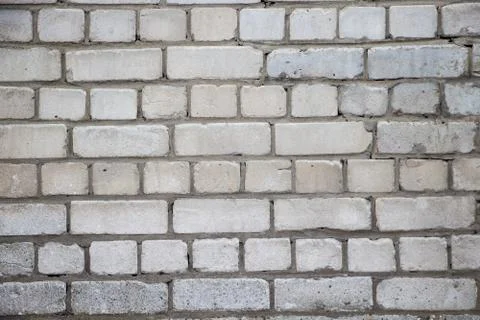 White brick wall texture Foto stock