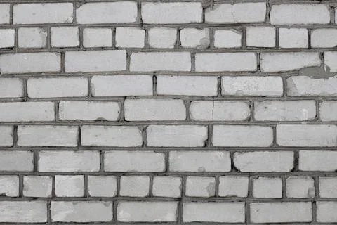 White Brick Wall Texture Stock Photos