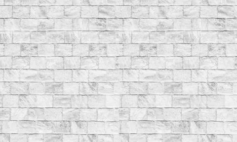 White brick wall textures for background Photo Stock Photos