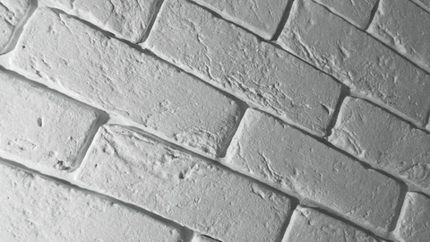 White Brick Wall Tilt Video Footage Stock Footage 122829000