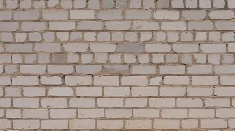 White brick wall. White silicate brick. Abstract background. Stockfoto's