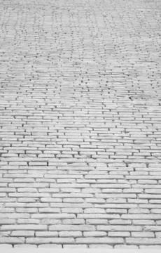 White brick way Stock Photos