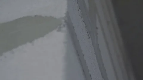 The white brickwall background Close Up. Around the corner Stock Footage 71247676