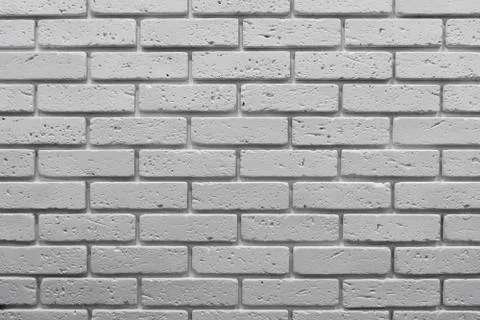 White brickwork texture on the wall Stock-Fotos