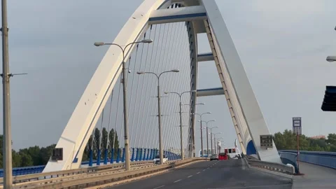 White bridge Stock Footage 244739251