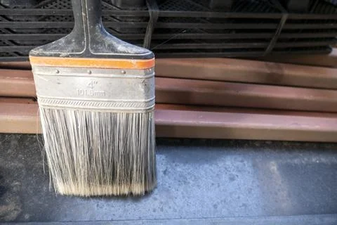 White Brush Foto stock