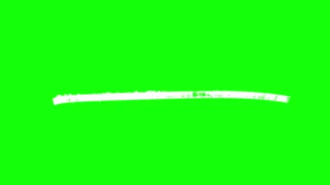 White brush stroke on green background 库存影片 333753784