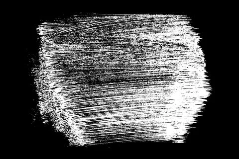 White brush stroke isolated on white. 스톡 일러스트