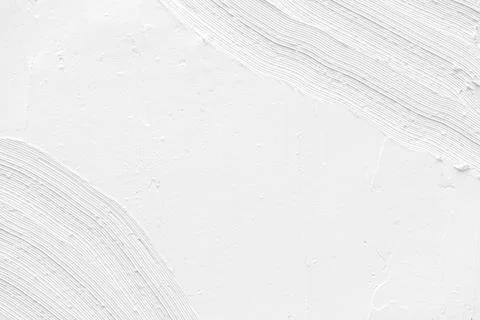 White brush stroke texture background Stock Photos