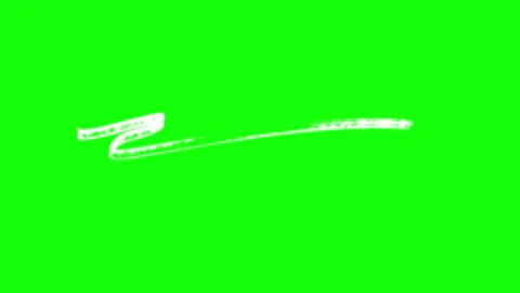 White brush strokes on green background create bold Видео 333753797