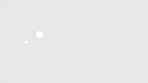 White Bubble Shape Elements animation on black background Vídeo Stock 275877164