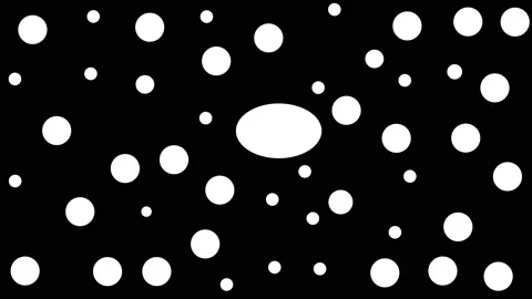 White bubbles background,best animation in 4k. Stock Footage 205029955