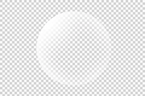 White bubbles or balloons on transparent background PNG file Stock Illustration