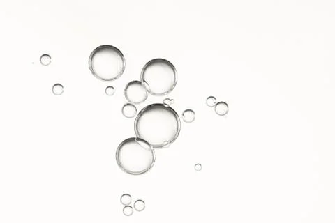 White bubbles Stock Photos