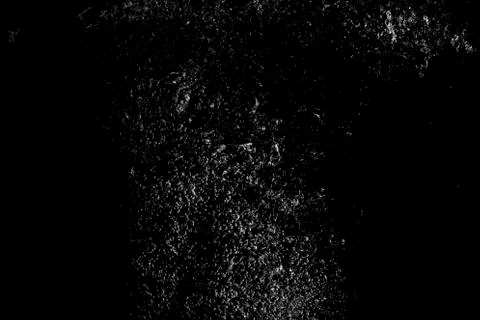 White bubbles under the water background Stock Photos