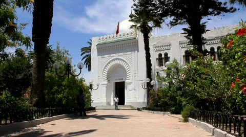 White building Video stock 824865