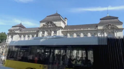 A white building Stock Footage 92841116