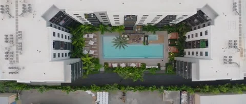 White buildings 4 Video stock 233222700