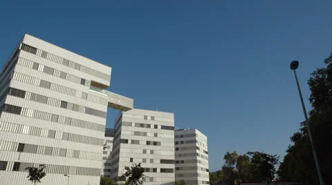 White buildings Stock Footage 40276732