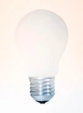 White bulb 스톡 사진