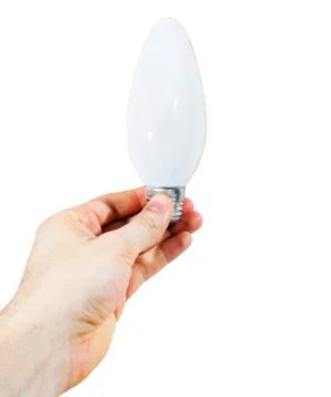 White bulb Stock Photos