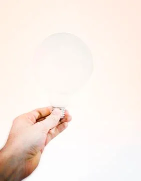 White bulb Stock Photos