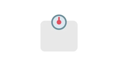 A white button featuring a prominent red circle in the center. Stock Footage 332984027