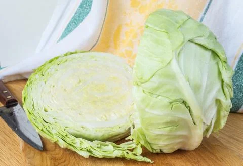 White cabbage Stock Photos