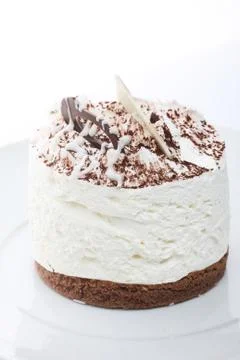 White cake Foto stock