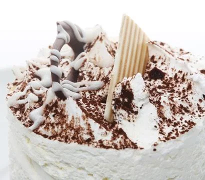 White cake Stock Photos