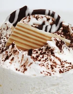 White cake Stock Photos