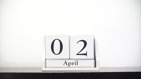 Calendar Time Lapse Stock Video Footage | Royalty Free Calendar Time ...