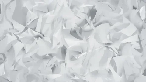 White Calm Wavy Abstract Background Stock Footage 135814577