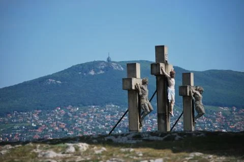 White calvary Stock Photos