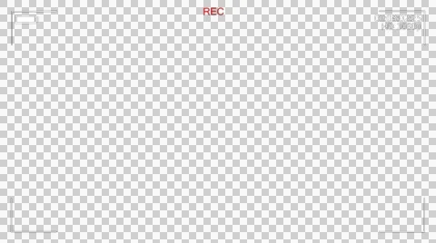 White Camcoder Overlay Screen / Viewfinder Video stock 49747227