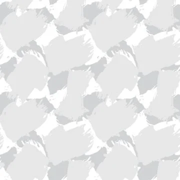 White Camouflage Abstract Seamless Pattern Background Stock Illustration