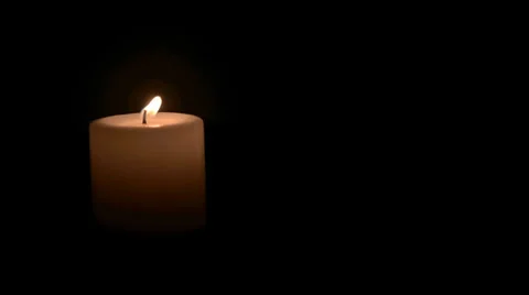 White candle Stock Footage 31627057