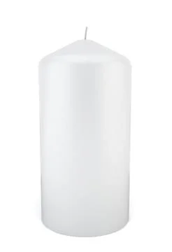 White candle Stock Illustration