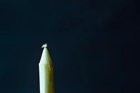 White candle Stock Photos