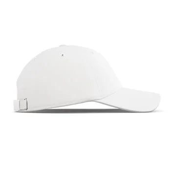 A white cap image isolated on a blank background Stock Illustration