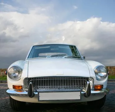 White car Stock Photos