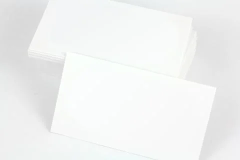White card 스톡 사진