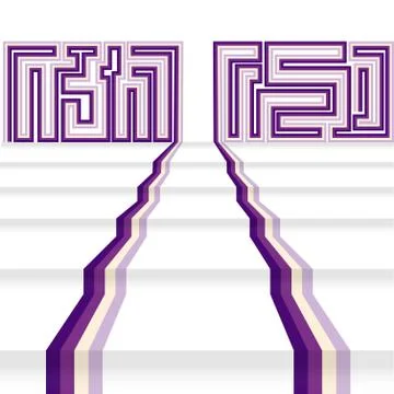 White carpet 스톡 일러스트