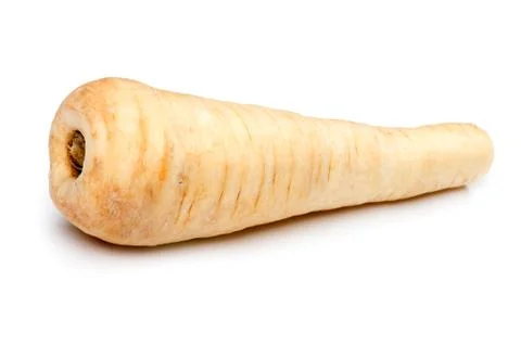 White carrots Stock Photos