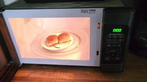 White Castle Microwave Stock Footage 202029834