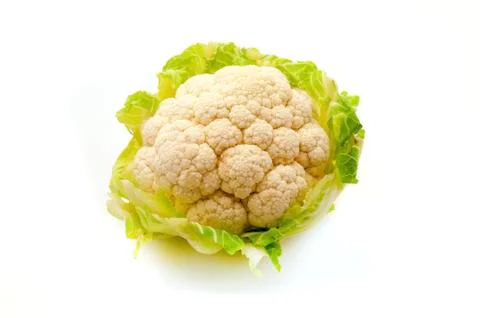 White cauliflower Stock Photos