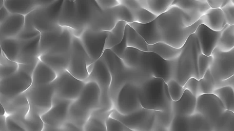 White caustic waves on a black background Stock Footage 111899716