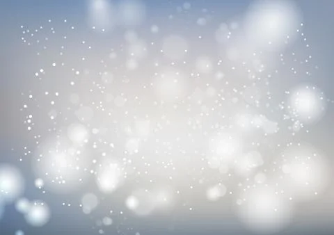 White, celebration abstract background, silver stars sparkle blur motion luxury Stock Illustration